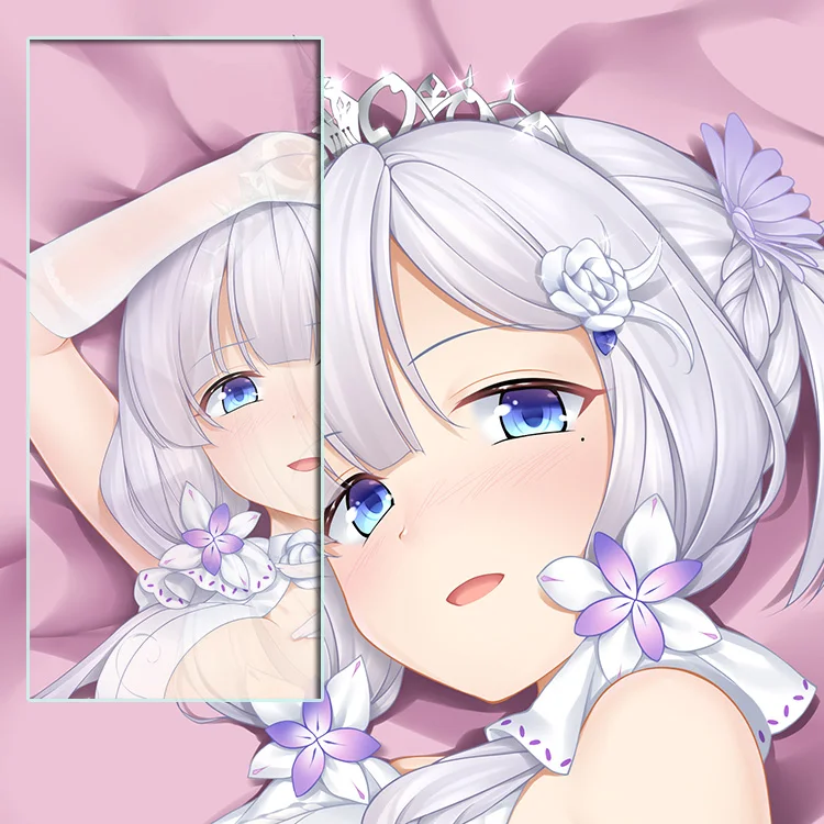 

Anime Azur Lane ILLUSTRIOUS Dakimakura Hugging Body Pillow Case Otaku Pillow Cushion Pillow Xmas Cover Cosplay Game Gifts