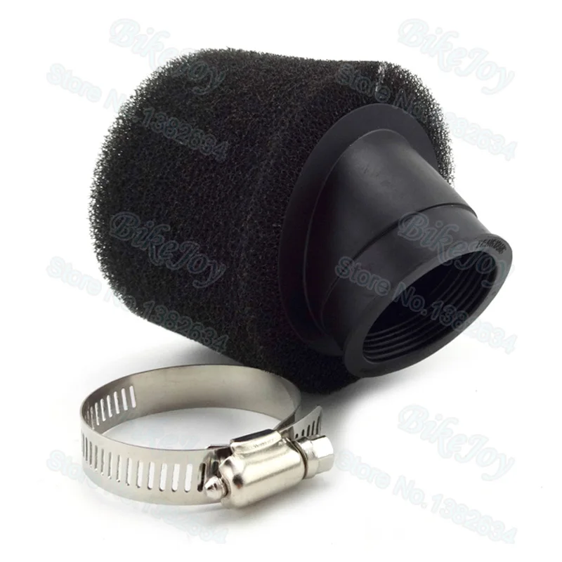 Угловой воздушный фильтр 42 мм двухслойный Поролоновый очиститель 125cc 140cc CRF KLX для