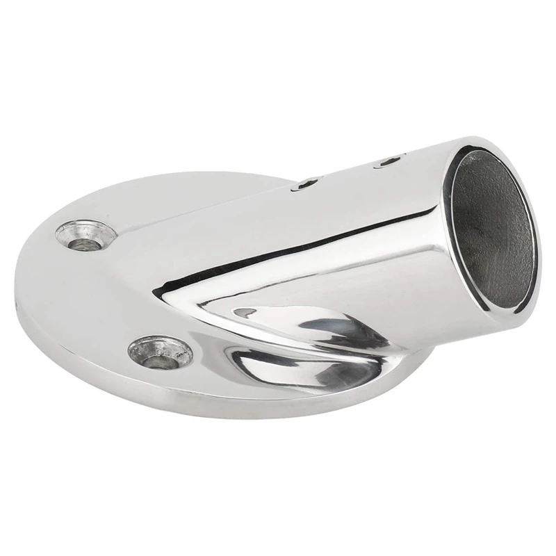 

Marine Tube Base Stainless Steel 30 Degree Marine Handrail Fittings for Rowing Yachts