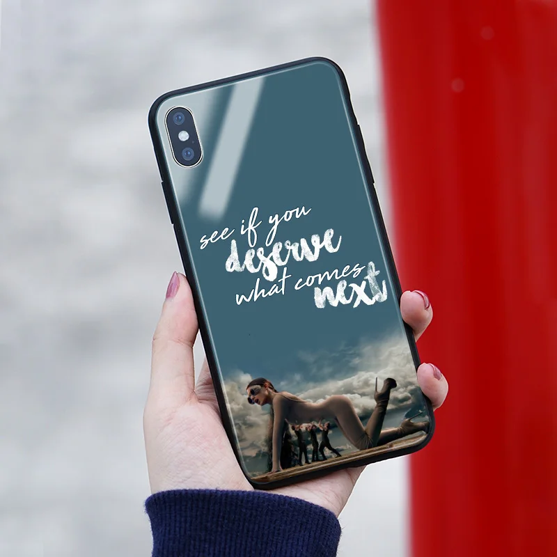 Ariana grande ag ari god is a woman мягкий силиконовый стеклянный чехол для телефона iPhone 6 6s 7 8 Plus
