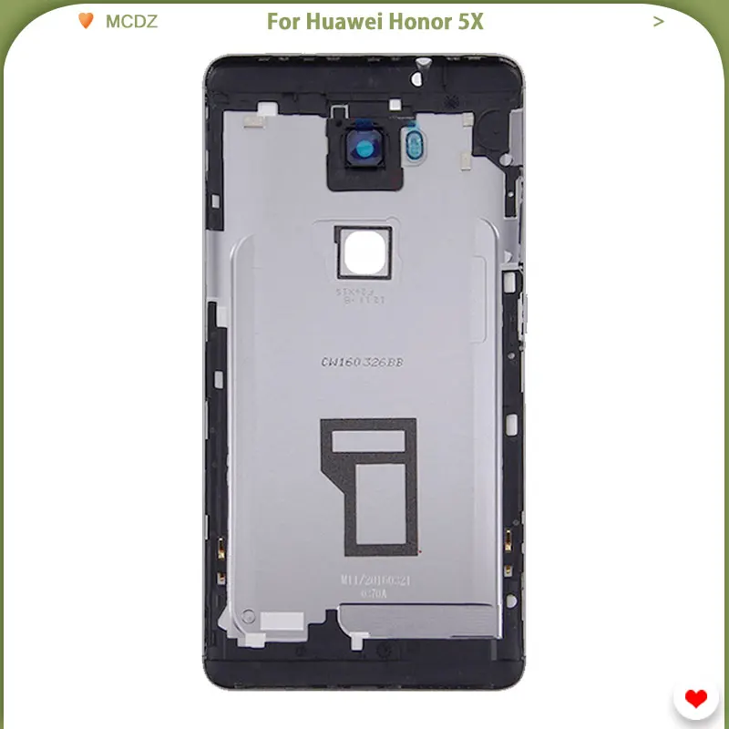 Новый чехол с аккумулятором для huawei Honor 5X X5 GR5 задняя крышка телефона + рамка