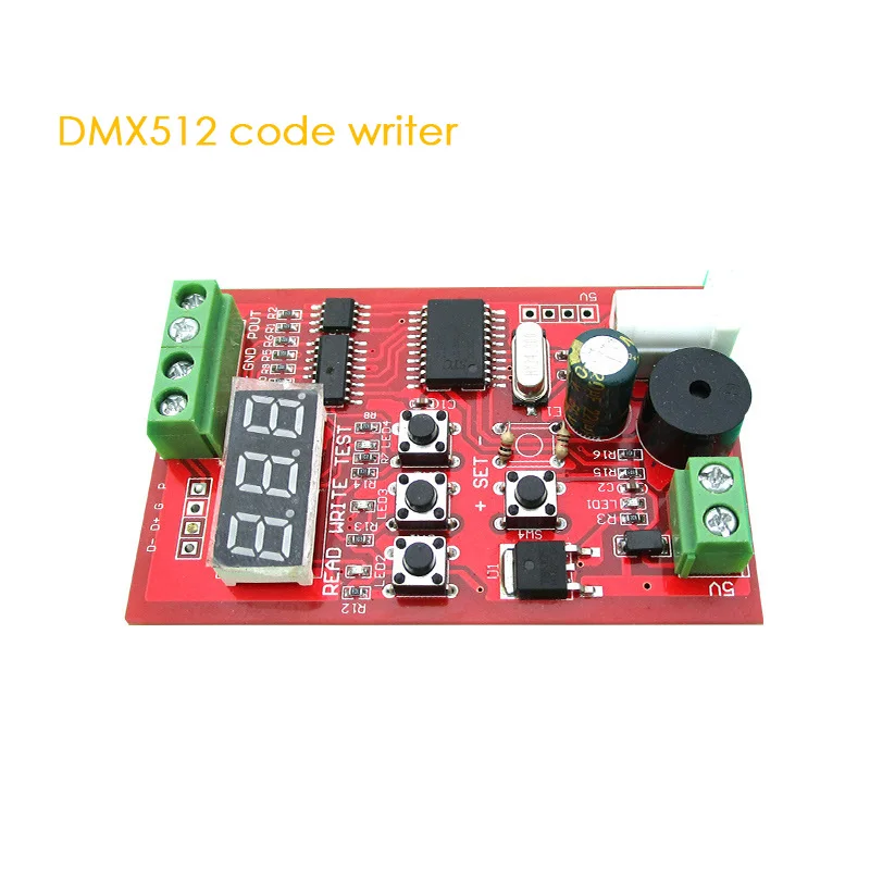 DMX512 DMX редактор для Настройка адреса код записи DM серии декодер | Электроника