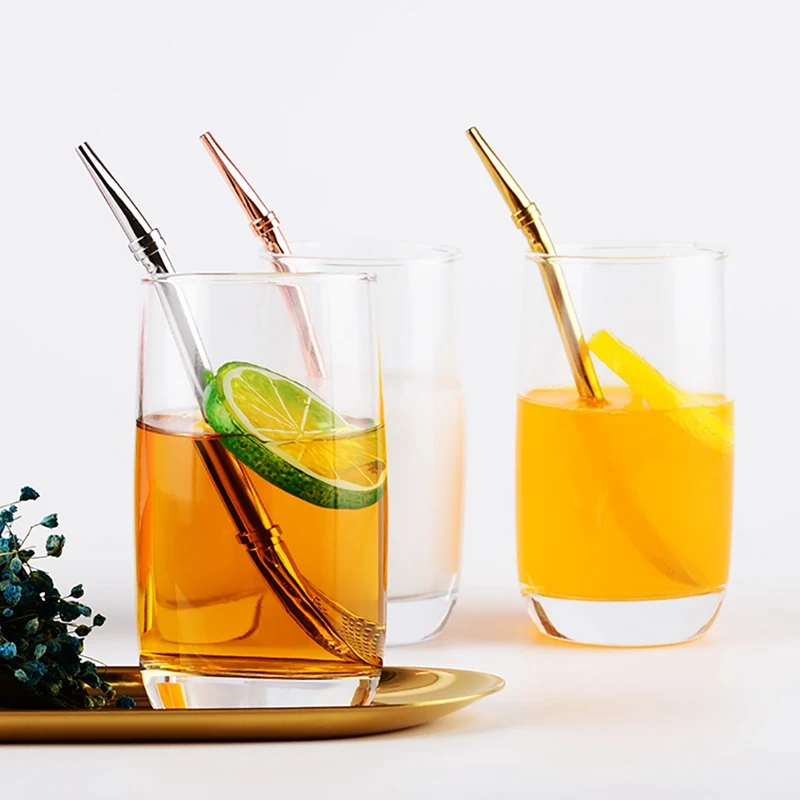 304 Stainless Steel Drinking Straw Filter Spoon Reusable Food Grade Drinkware Multifunction Camping Cookware Portable Tool | Спорт и
