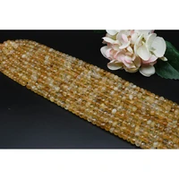 6x10mm aaaaa natural faceted citrine irregular abacus beads for diy necklace bracelet jewelry make 15 free delivery