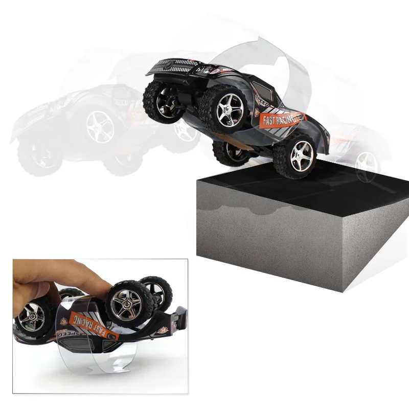 WLtoys L939 1/32 2,4 ГГц Радиоуправляемый автомобиль короткий путь грузовик багги внедорожный 5 скорость переключения передач с эластичное Защитное приспособление кольцо дорожные конусы