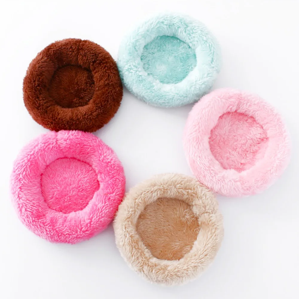 Hamster Cage Winter Sleeping Bed Soft Fleece Guinea Pig Ferret Small Animal Mini Mat Rat Accessories | Дом и сад