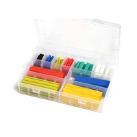 202 pcsbox heat shrink tube kit shrinking assorted polyolefin insulation sleeving heat shrink tubing wire cable 10 sizes