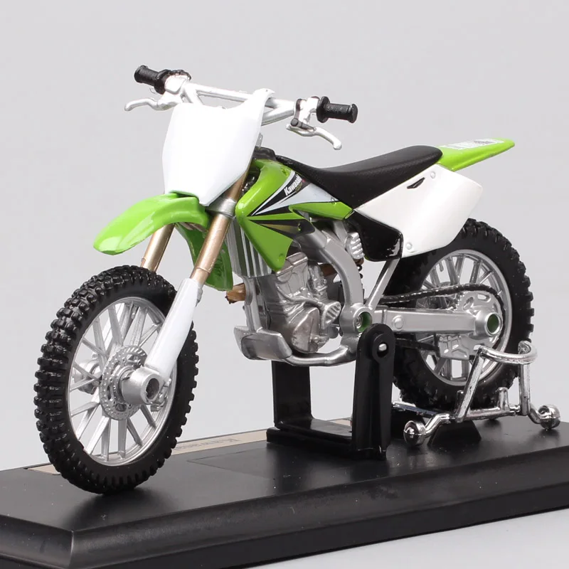 Масштаб 1:18 maisto маленький Kawasaki KX 250F Kx250 Мотокросс Мотоцикл литая гоночная