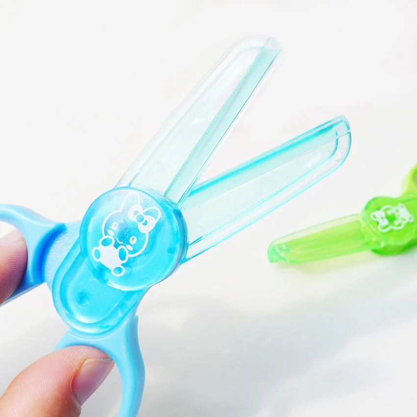 Безопасные пластиковые мини ножницы для детей ручная работа альбом сделай сам