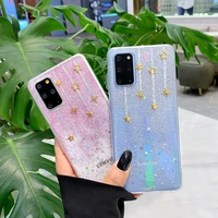 pearl star is suitable for samsung s20 s22 ultra phone case note20ultra galaxy s21 s20fe s10 note10plus soft glue case