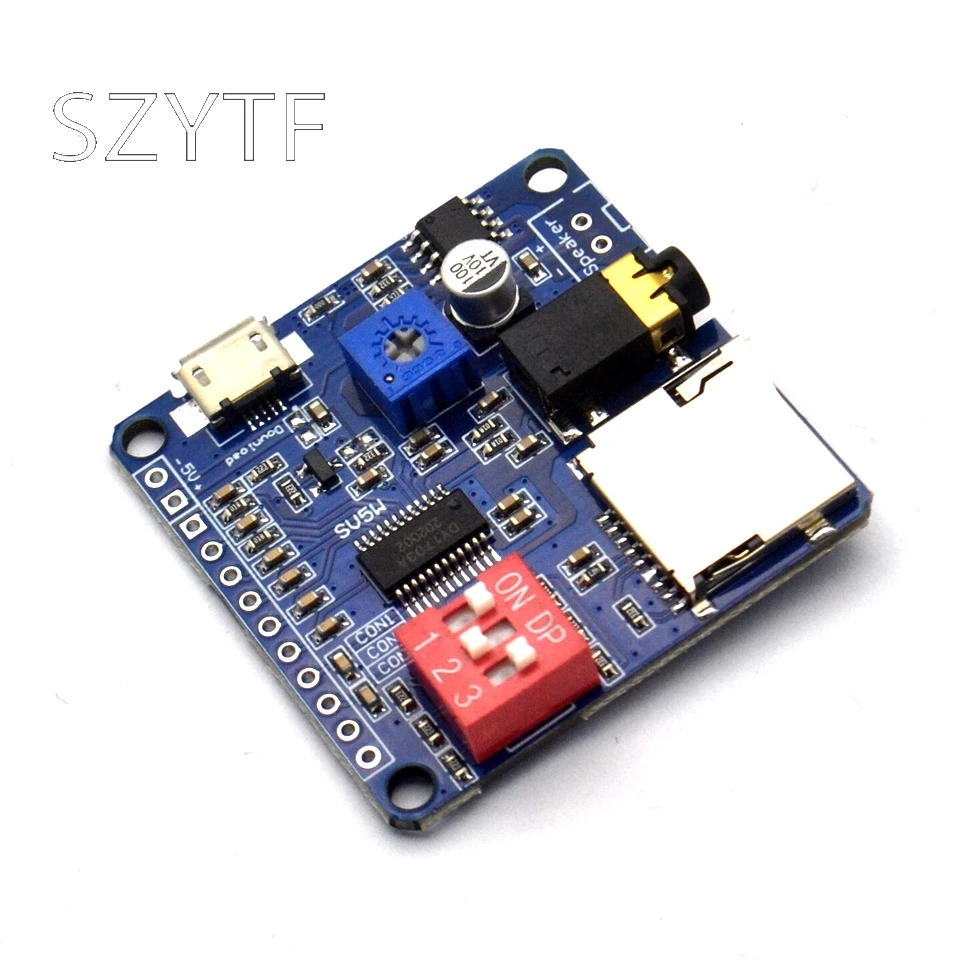 Mp3-плеер модуль воспроизведения аудио последовательный триггер управление