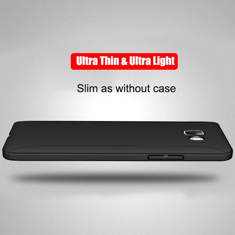 Роскошный чехол с полным покрытием 360 противоударный для Samsung Galaxy A320 A520 A3 A5 A7 2016 2017