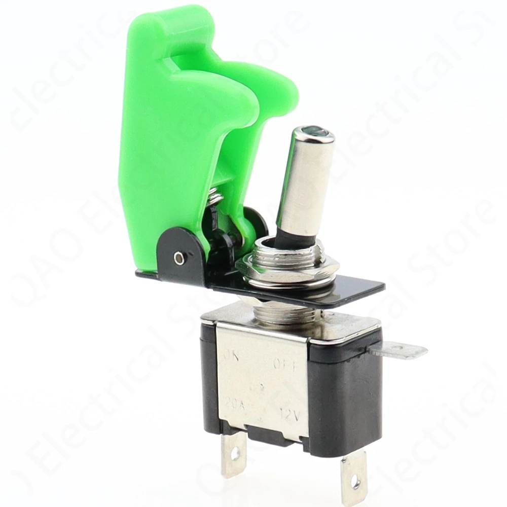 Тумблер со светодиодной подсветкой для автомобиля лодки грузовика с безопасным