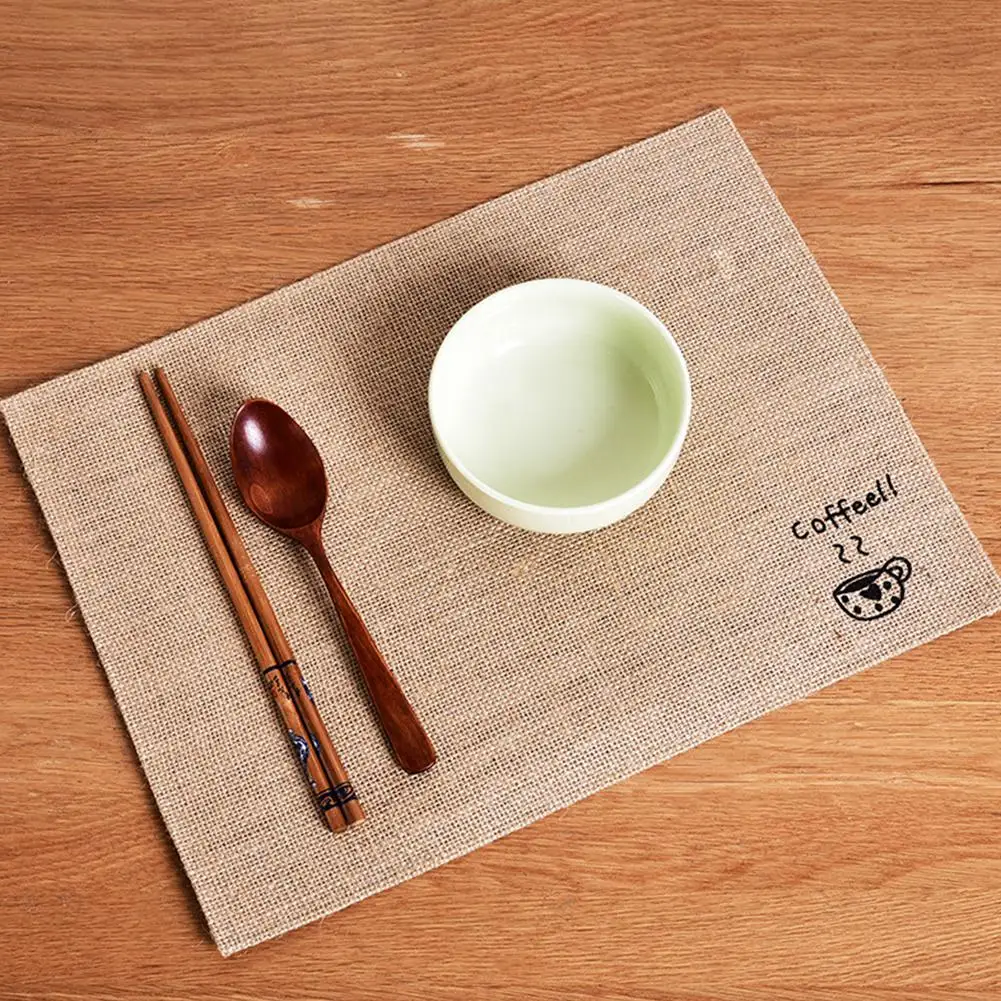 Dragonpad домашняя посуда подстилки Нескользящие Настольный коврик толстый