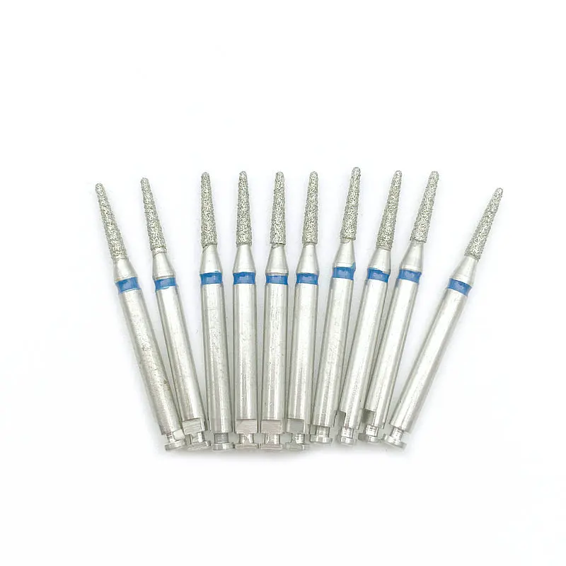 Бриллиантовые боры TR R21 Dental 10 шт. для низкоскоростного углового наконечника