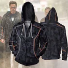 Тони Толстовка Stark Толстовка moleton masculino толстовки уличная Повседневное Trainingspak Kleding Voor Mannen Vrouwen 3D принт молния с капюшоном
