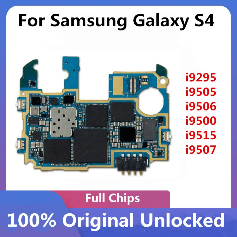 Разблокированная материнская плата для Samsung Galaxy S4 i9295 i9505 i9506 i9500 i9515 i9507