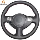 Натуральная кожа чехол рулевого колеса автомобиля для Infiniti FX FX35 FX37 FX50 Nissan Juke Nissan Maxima 2009-2014 Sentra X-Trail 2016 2017