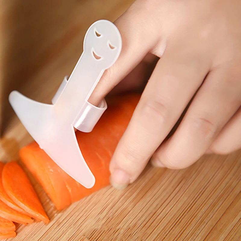 1 шт. пластиковая защита для рук пальцев Безопасный инструмент ломтиков кухонные