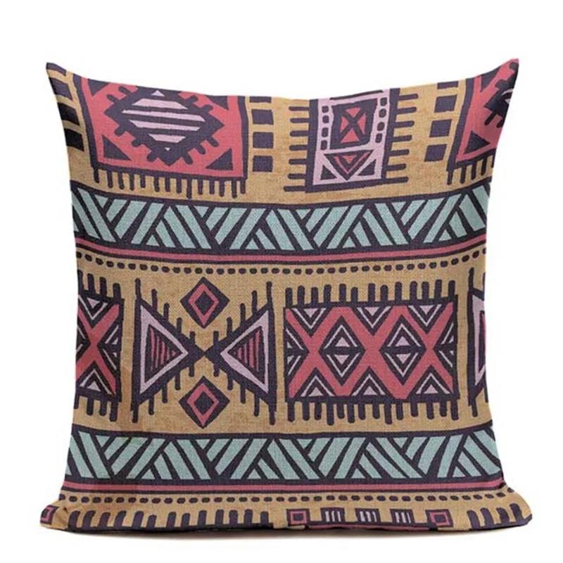 Новый Дизайн Пейсли наволочка Цвет чехол для подушки в стиле бохо геометрический