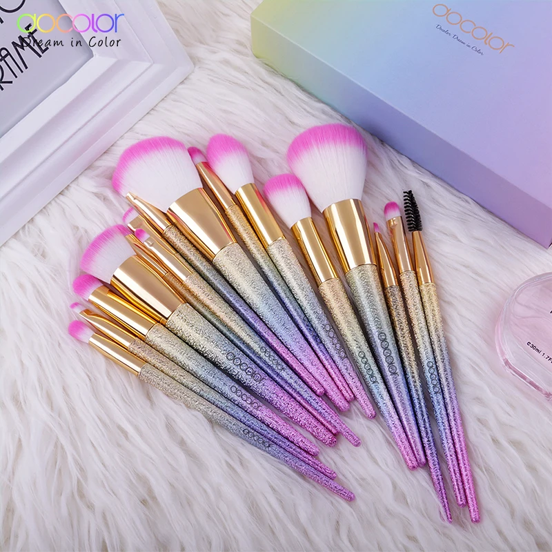 Docolor Fantasy кисти профессиональные для макияжа Набор тональных пудр Blushes Beauty Make up
