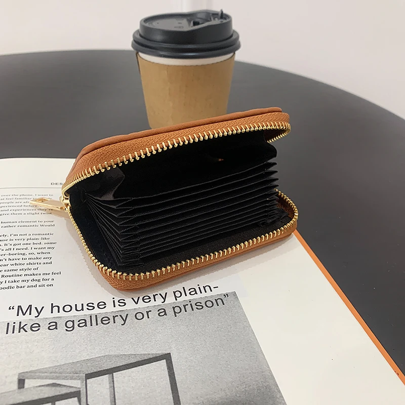 

Purse Women Pu Leather Small Wallet Fashion Zipper Short Card Purse Diamond Pattern Wallets with Card Holder Ladies Cute Purse