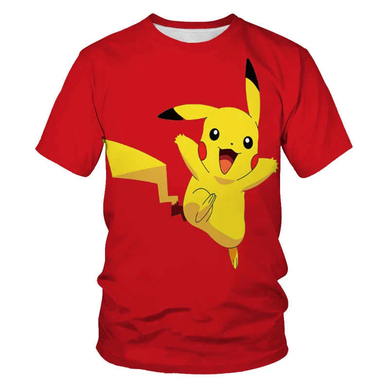 

Summer new style 3D printing Japanese comics O-neck T-shirt casual fashion couple dating short-sleeved XXS-6XL