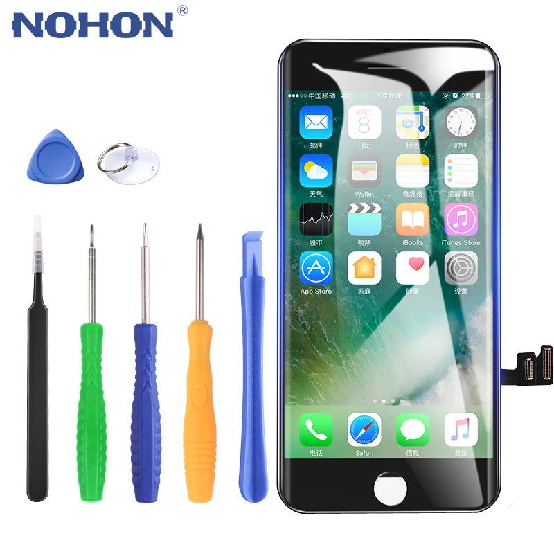 NOHON HD ЖК-дисплей экран AAAA для iPhone 6 6S 7 Замена 3D сенсорный дигитайзер сборка Мобильный телефон ЖК s сенсорный экран