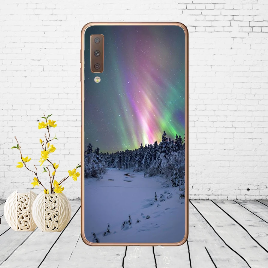 Чехол для samsung Galaxy A7 силиконовый чехол для телефона с принтом чехол-накладка на заднюю крышку для samsung A7 A750 A750F 6,0 дюймов - Цвет: K50