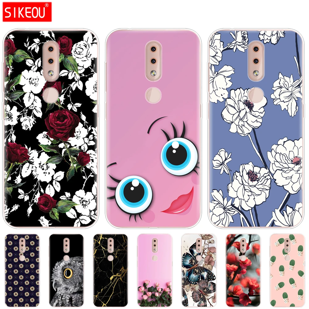 Для Nokia 4 2 чехол задняя крышка силиконовый бампер для TA 1157 1150 1133 1149 1152 etui coque