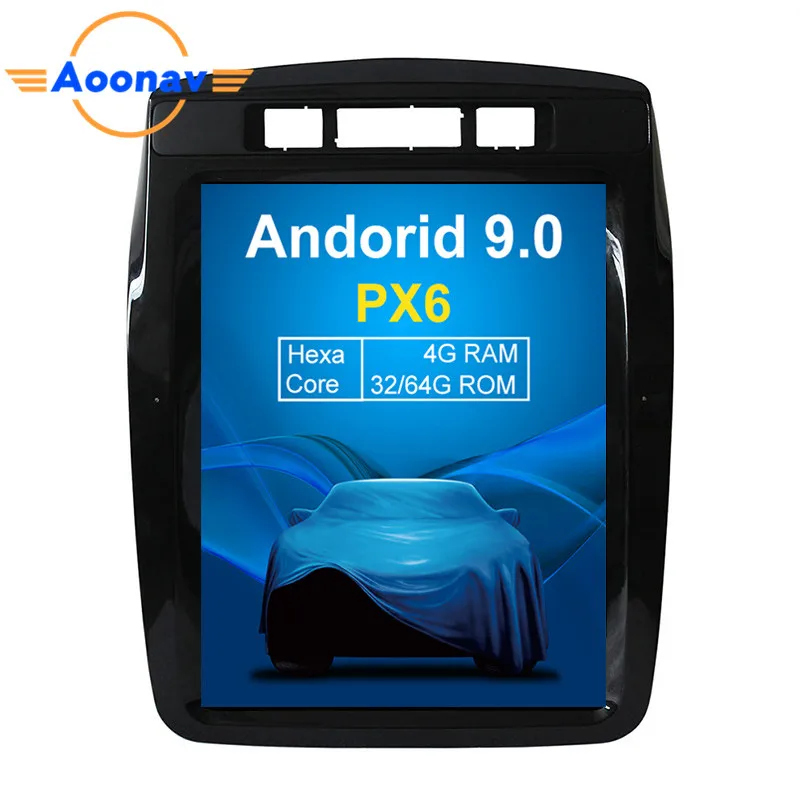AOONAV 10 4 дюймовый автомобильный радиоприемник DVD-плеер вертикальный экран carplay для