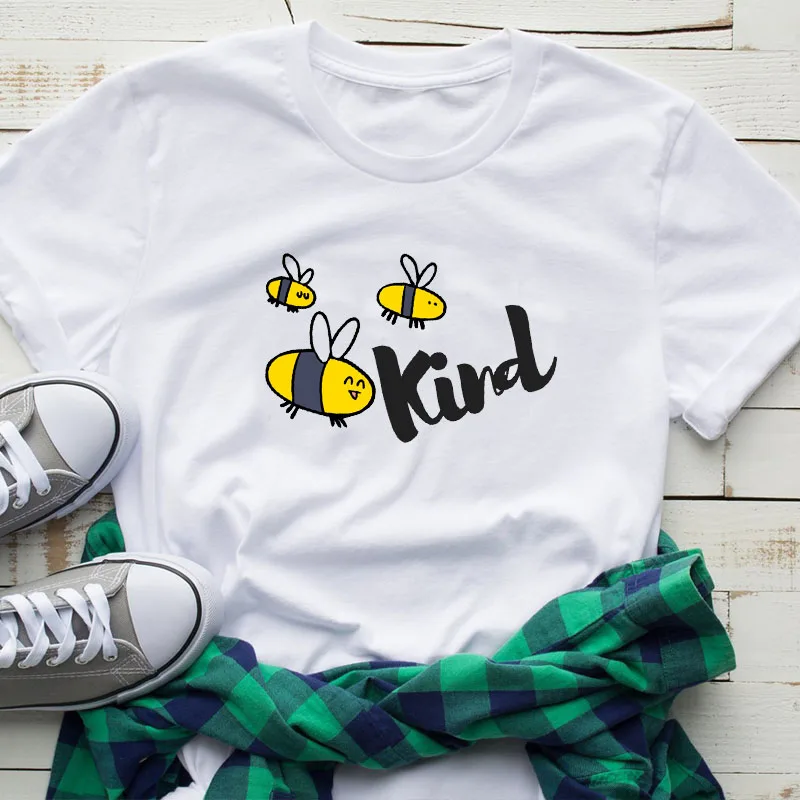 

Футболка женская в стиле ольччан, повседневная Милая Модная рубашка с коротким рукавом, Топ в стиле пчелы, в эстетическом стиле