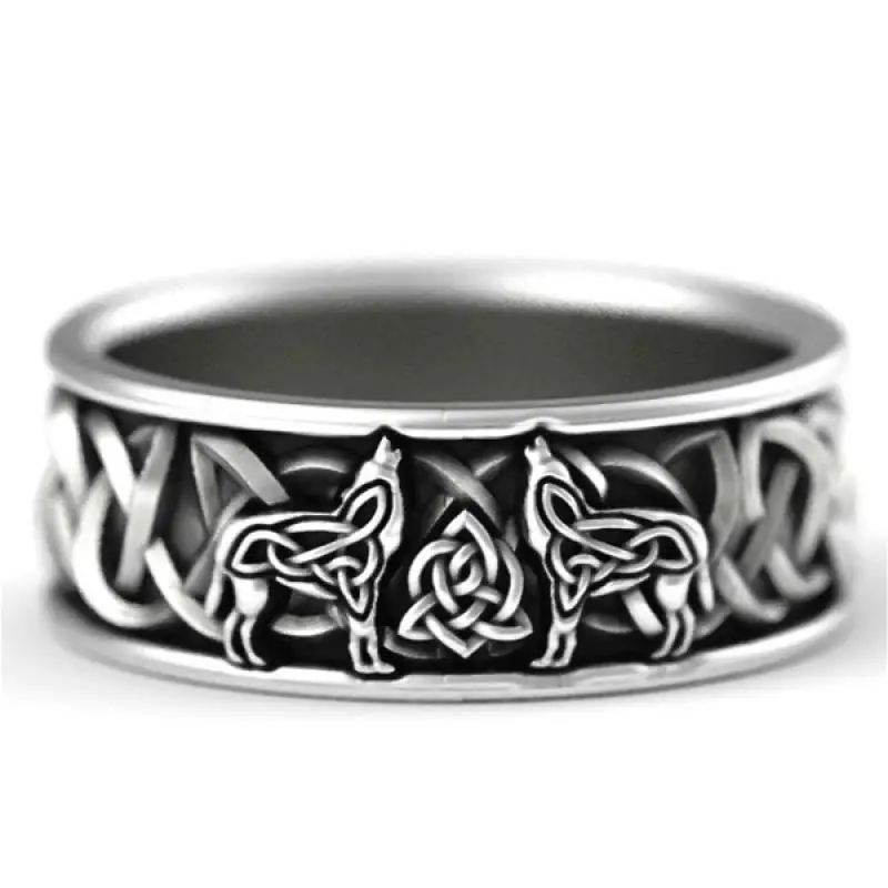 прикольные штучки кольцо мужское Оригинальное в скандинавском стиле