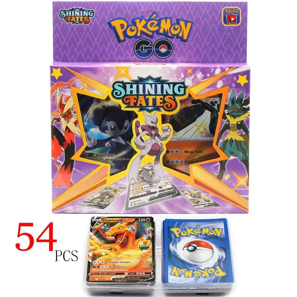 54 шт./компл. железный ящик Pokemon TAKARA TOMY боевые игрушки хобби Коллекционирование