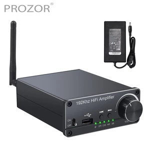 Prozor 100 Вт + 100 Вт аудио усилитель цифровой усилитель мощности оптический коаксиальный USB в аналоговый аудио конвертер Bluetooth-совместимый 5,0