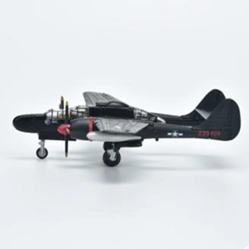 1:144 сплавный ночной боец P-61 Черная Вдова рекогносцирующий самолет модель