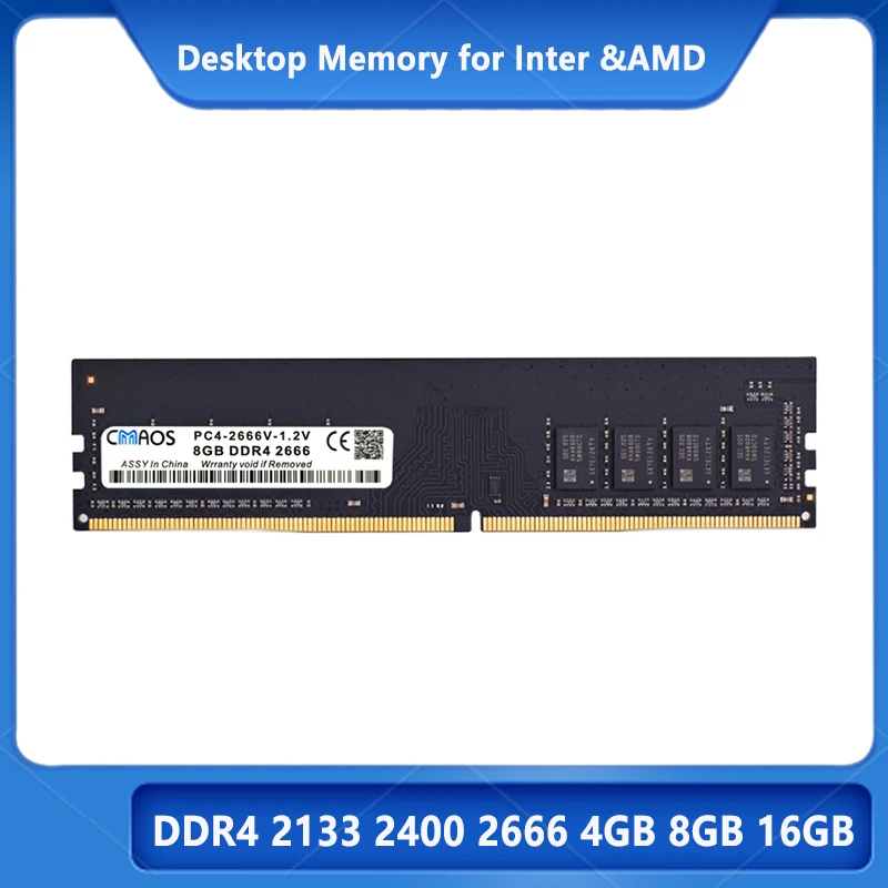 

Desktop Ram DDR4 8GB 16GB 4GB Memory 4G 8G 16G 2133 2400 2666 Memoria Motherboard DIMM PC4 17000 19200 2666 Ram for Inter AMD