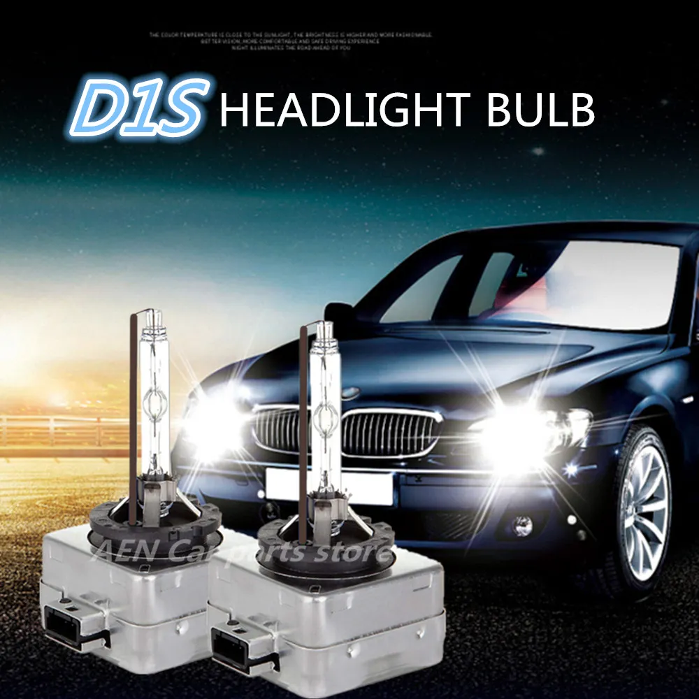 2 шт. 12v 35w D1S ксеноновая лампа 4300 К 6000 ксенон лампы hid фары фар Ксеноновые для BMW