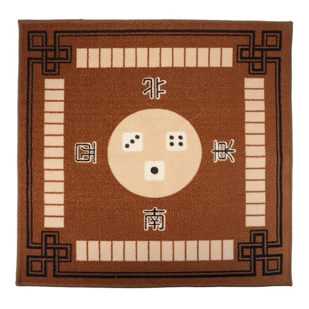 

Mahjong Table Mat Cloth Household Silence Anti-skid 79x79cm Card Game