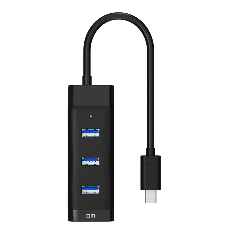 Высокоскоростной 4-портовый USB 3 0 CHB037 компактный концентратор для ПК ноутбука