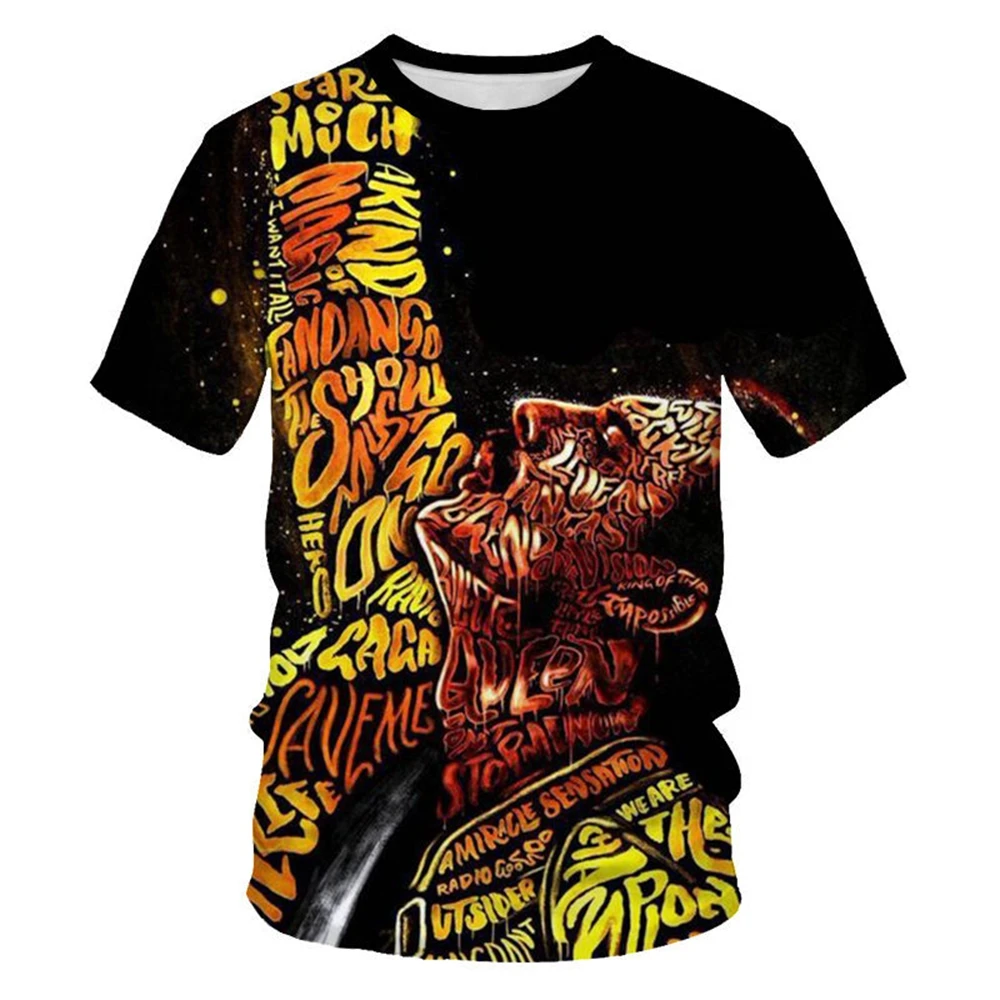 

Summer Short Sleeve 3D Print Queen T-shirt Rock Band Streetwear Singer Freddie Mercury T-shirt Men Women Fashion Harajuku Top
