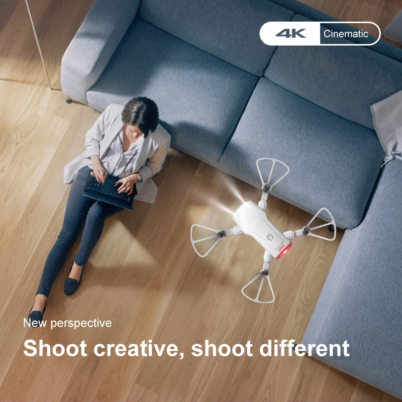 Новый V9 мини-дрон 4k профессия HD широкоугольная камера 1080P WiFi fpv Drone двойная высота