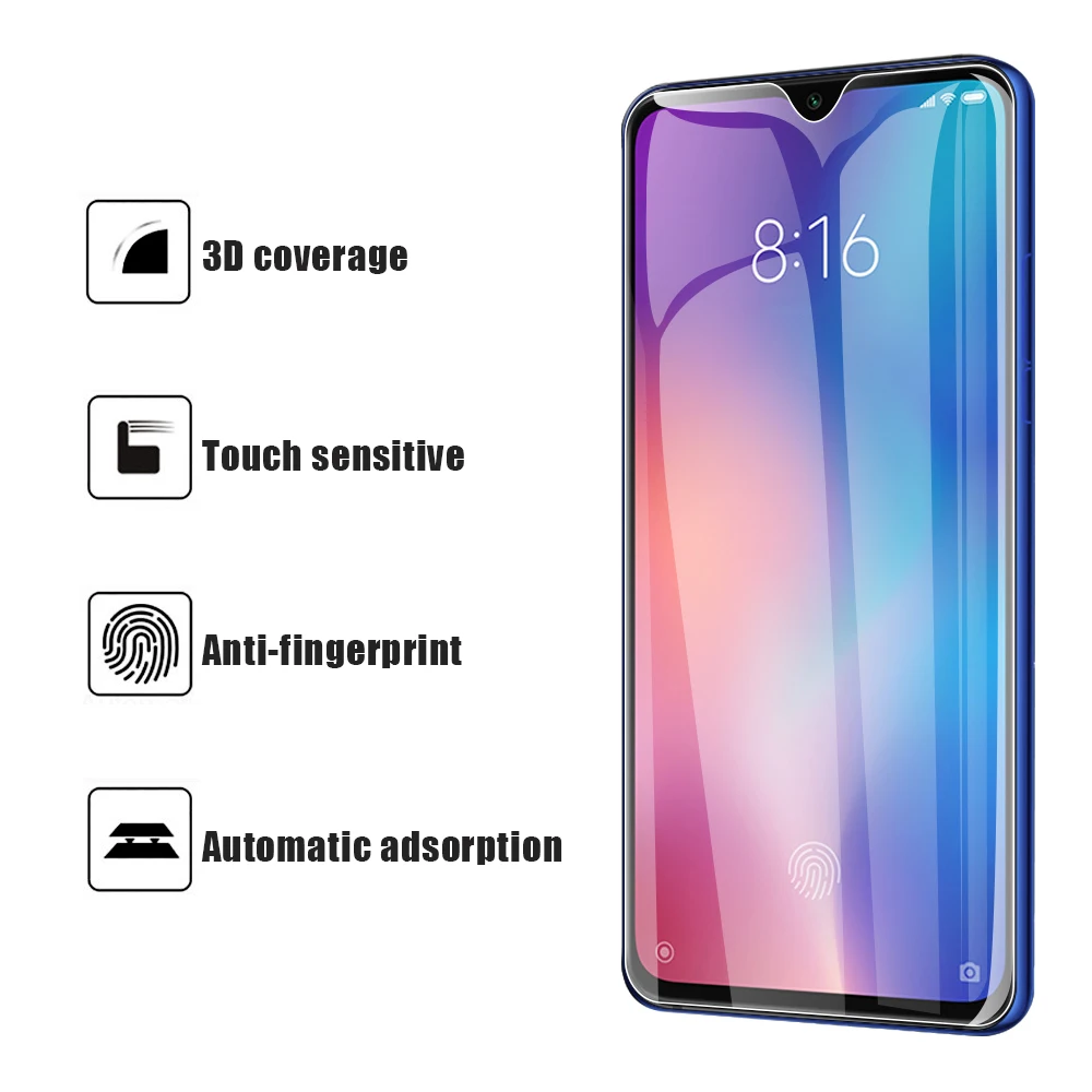 2 в 1 Гидрогелевая пленка + прозрачная для камеры Xiao mi Red Note 8 K20 Pro 7 7A мягкая Xiaomi 9 SE 9T