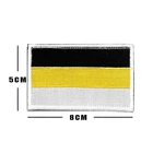 Нашивка с российским императорским флагом 100%