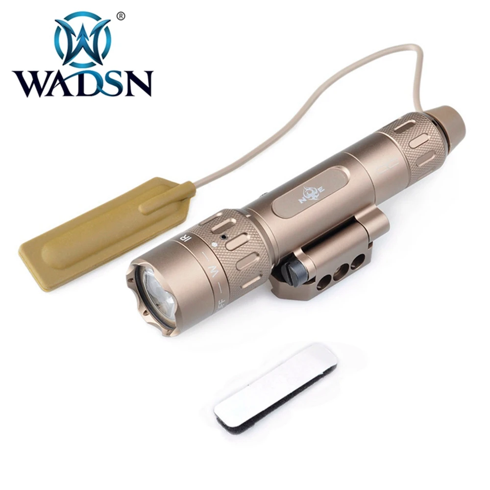 WADSN страйкбол факела WMX200 вращательное складное крепление тактический фонарик