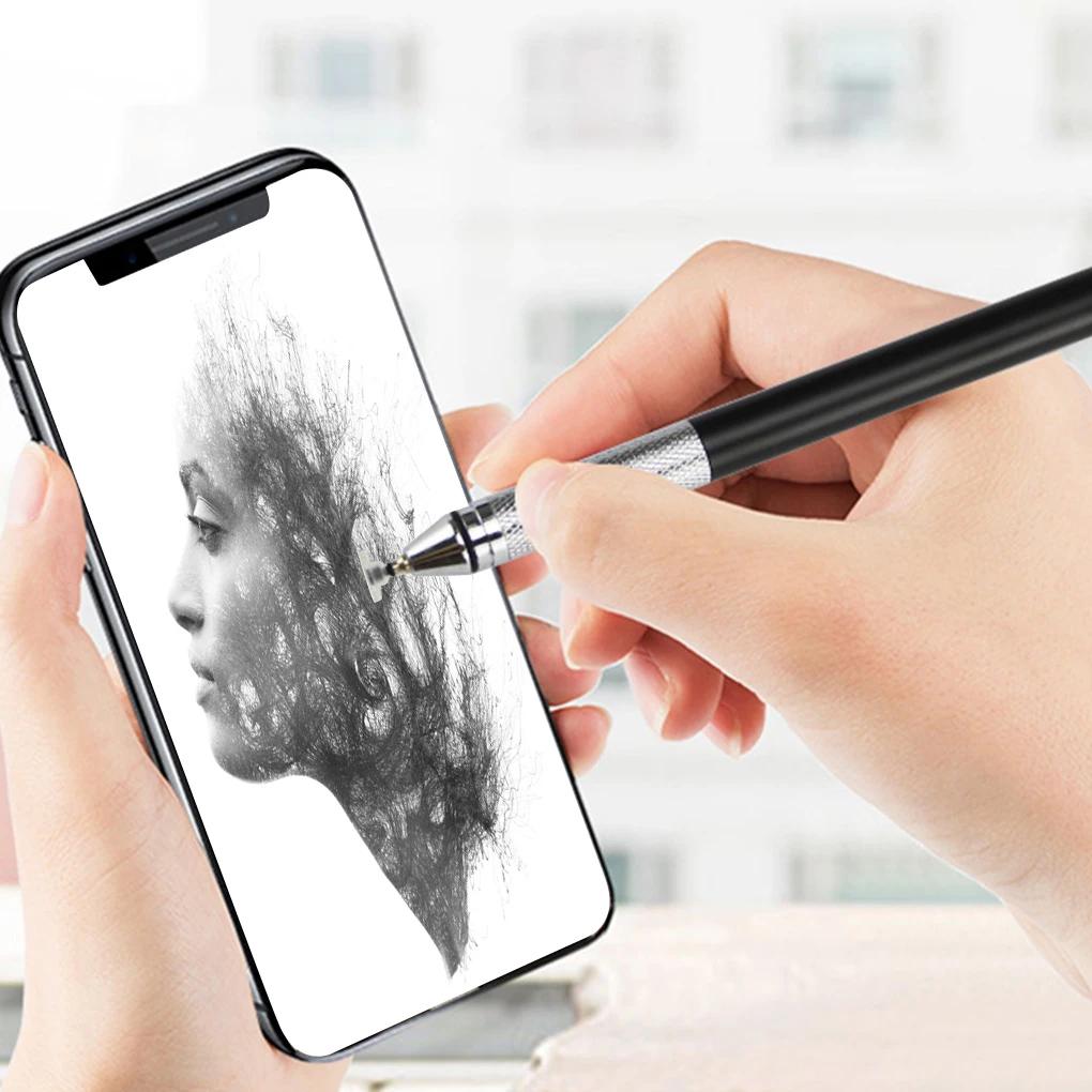 

Clip Design Universal Soft Head For Phone Tablet Durable Stylus Pen Capacitive Pencil Touch Screen Pen