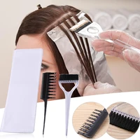 pro salon hair dye hairdressing comb removable comb coloring brush dye paper hairdressing set hair care tools
