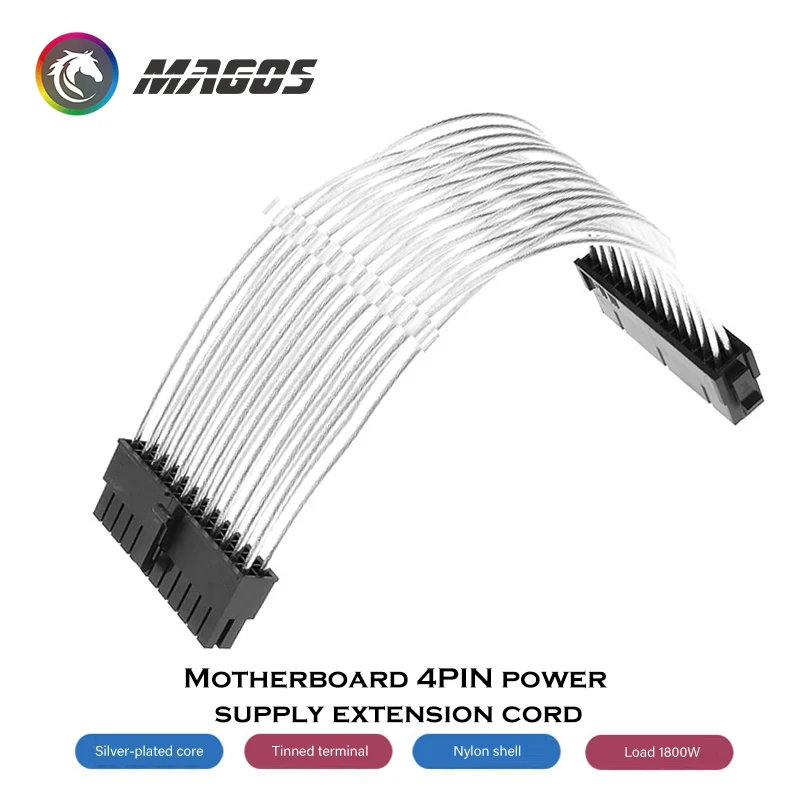 

Удлинительный кабель блока питания ПК для материнская плата по стандарту ATX 24Pin/CPU 4Pin/8Pin/GPU 6Pin/8Pin, шнур питания компьютера