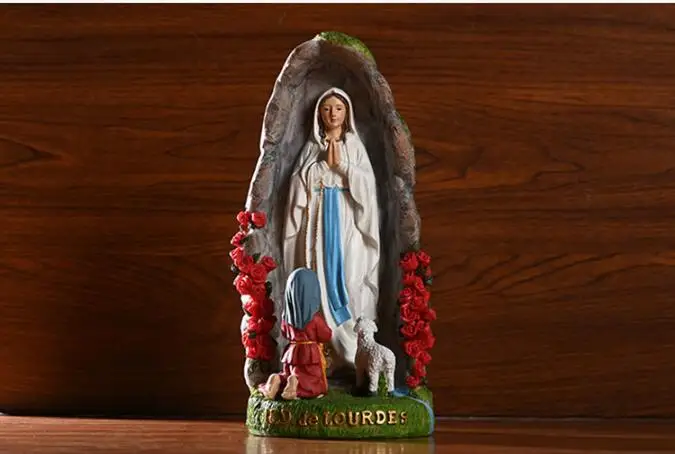 Красивая фигурка Девы Марии скульптура Христианский подарок на свадьбу