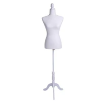female display board room mannequin torso stand with tripod stand white brand new